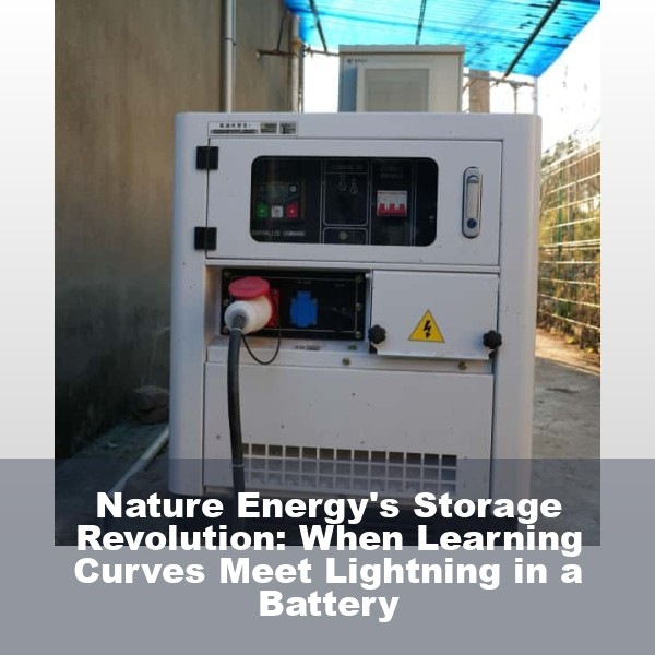 Nature Energy's Storage Revolution: When Learning Curves Meet Lightning in a Battery